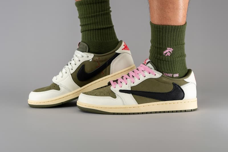 Jordan 1 Retro Low OG SP Travis Scott Medium Olive