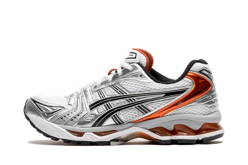 Asics Gel-Kayano 14 White Piquant Orange
